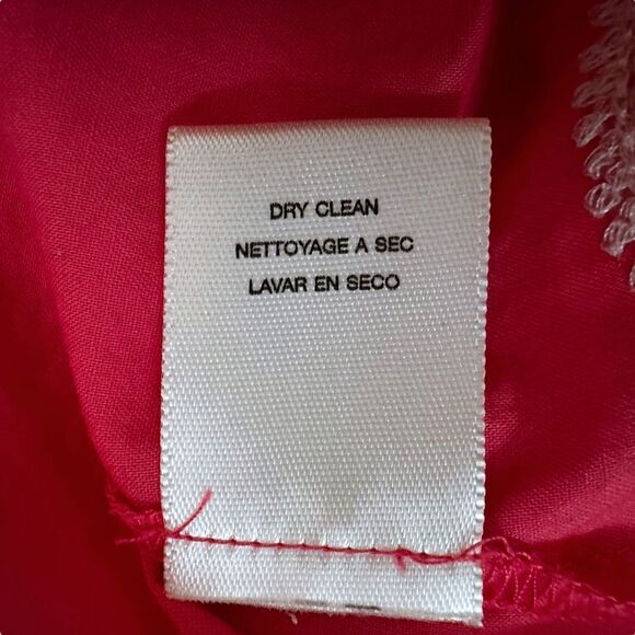 Michael Kors ~ bright Barbie pink with white embroidery ~ tunic ~ size Small - Picture 9 of 13